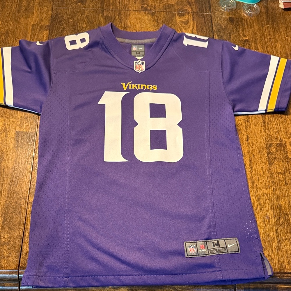 Nike Kids Purple Football Jersey